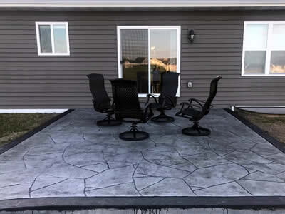 Appleton Concrete Contractors Patio Installation