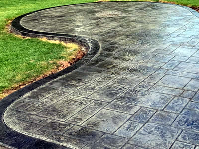 Appleton Concrete Contractors Stamped Concrete Installation